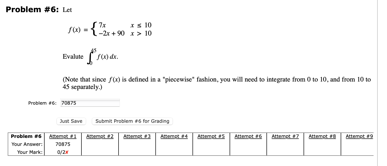 provides examples)thank you Problem #1: Use integration by parts to evaluate the