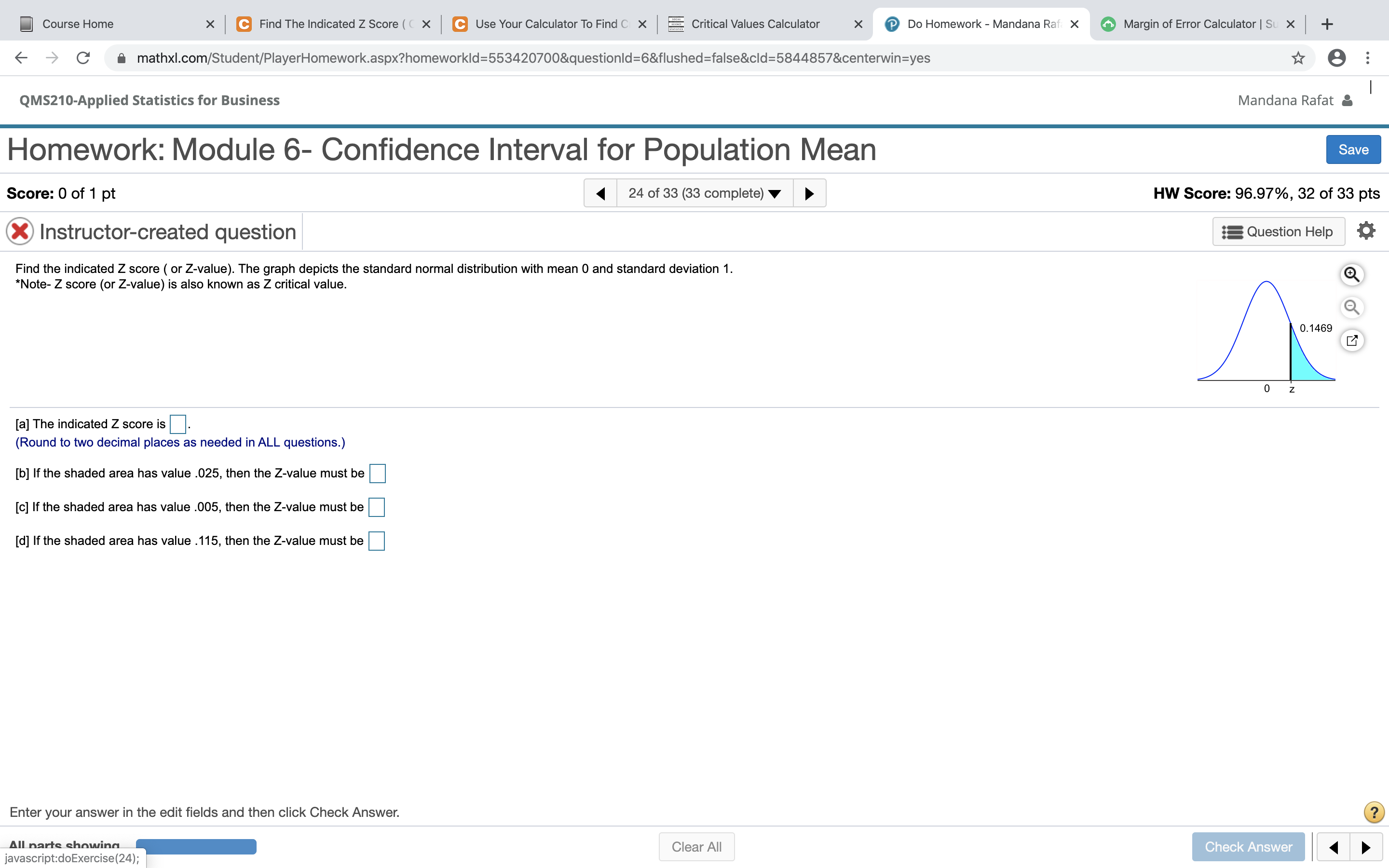Hello, I have a problem with this question do you mind