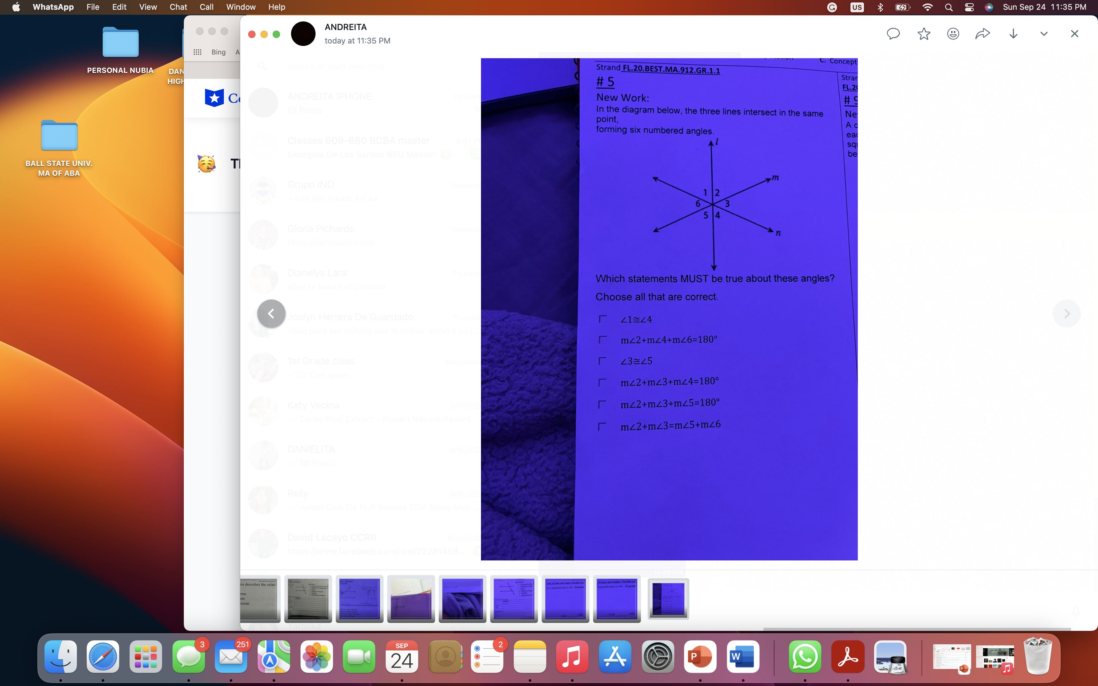  WhatsApp File Edit View Chat C Call Window Help G US