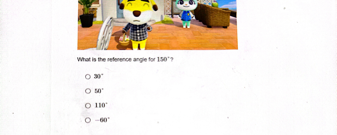 given triangle below. (Round to the nearest degree) 16 12 O 0