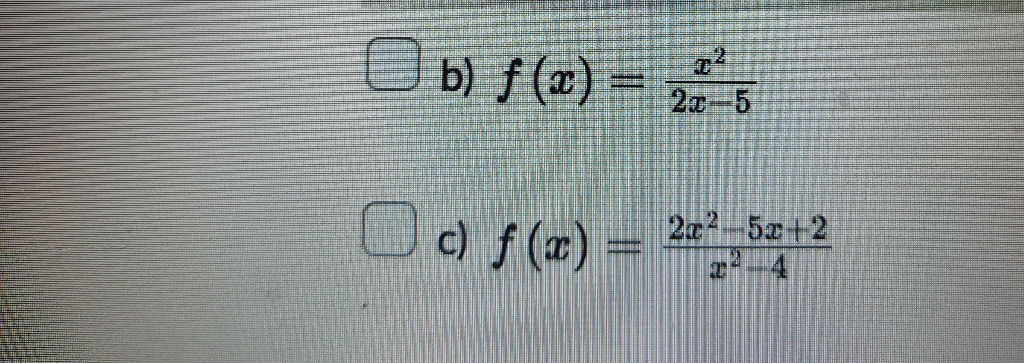 Provide a graph of each to demonstrate the difference. Question 2 (12