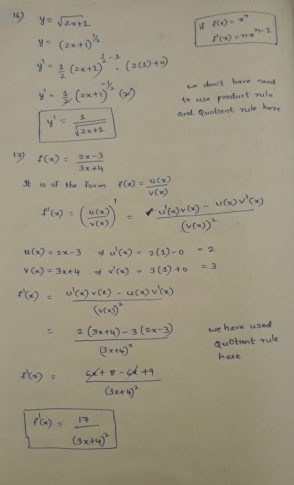 answer it allBelow all sokve D. Solve the derivative of the following: