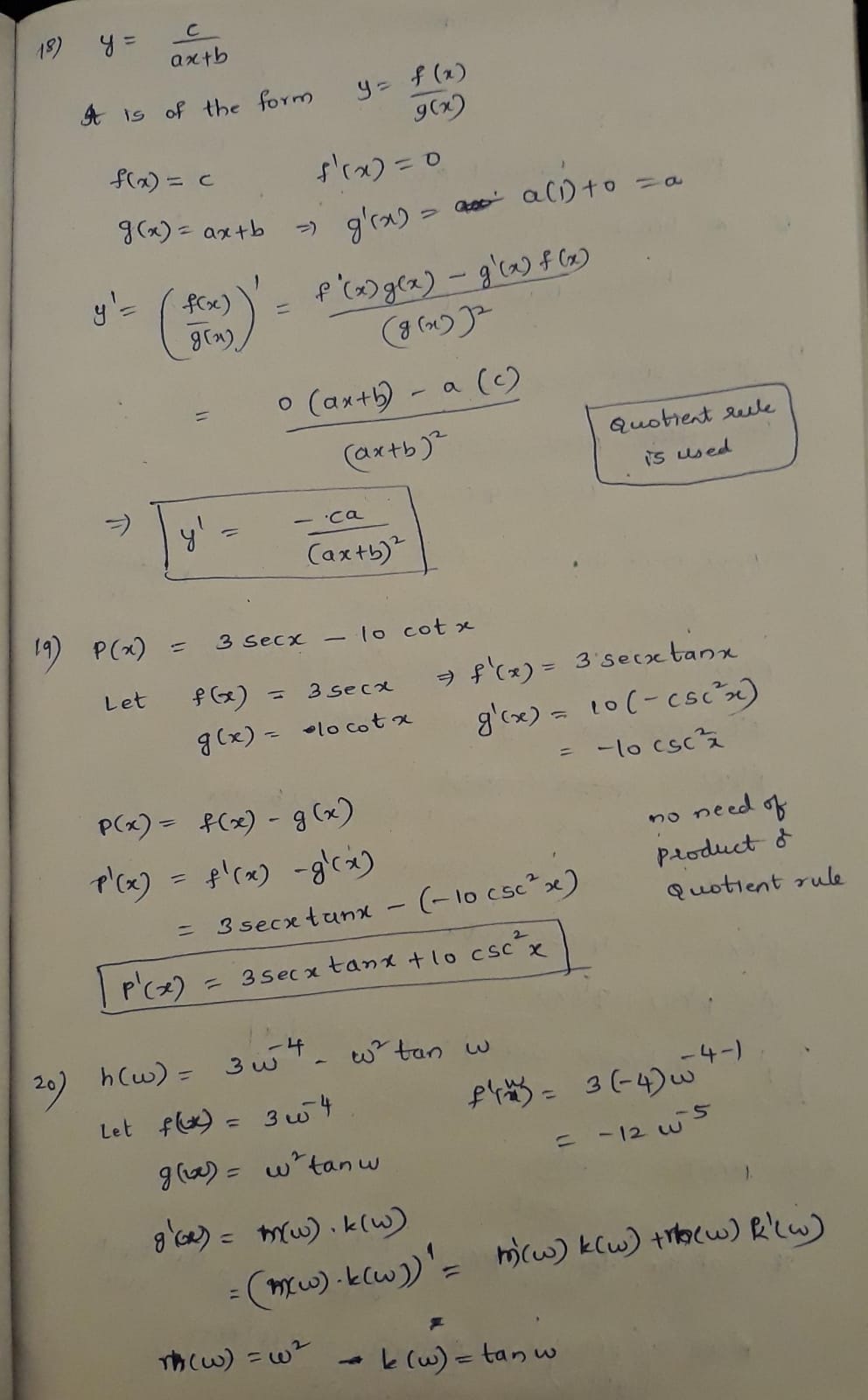 16. y = V2x + 1. 17. f(x) = 2x-3 3x+4 C