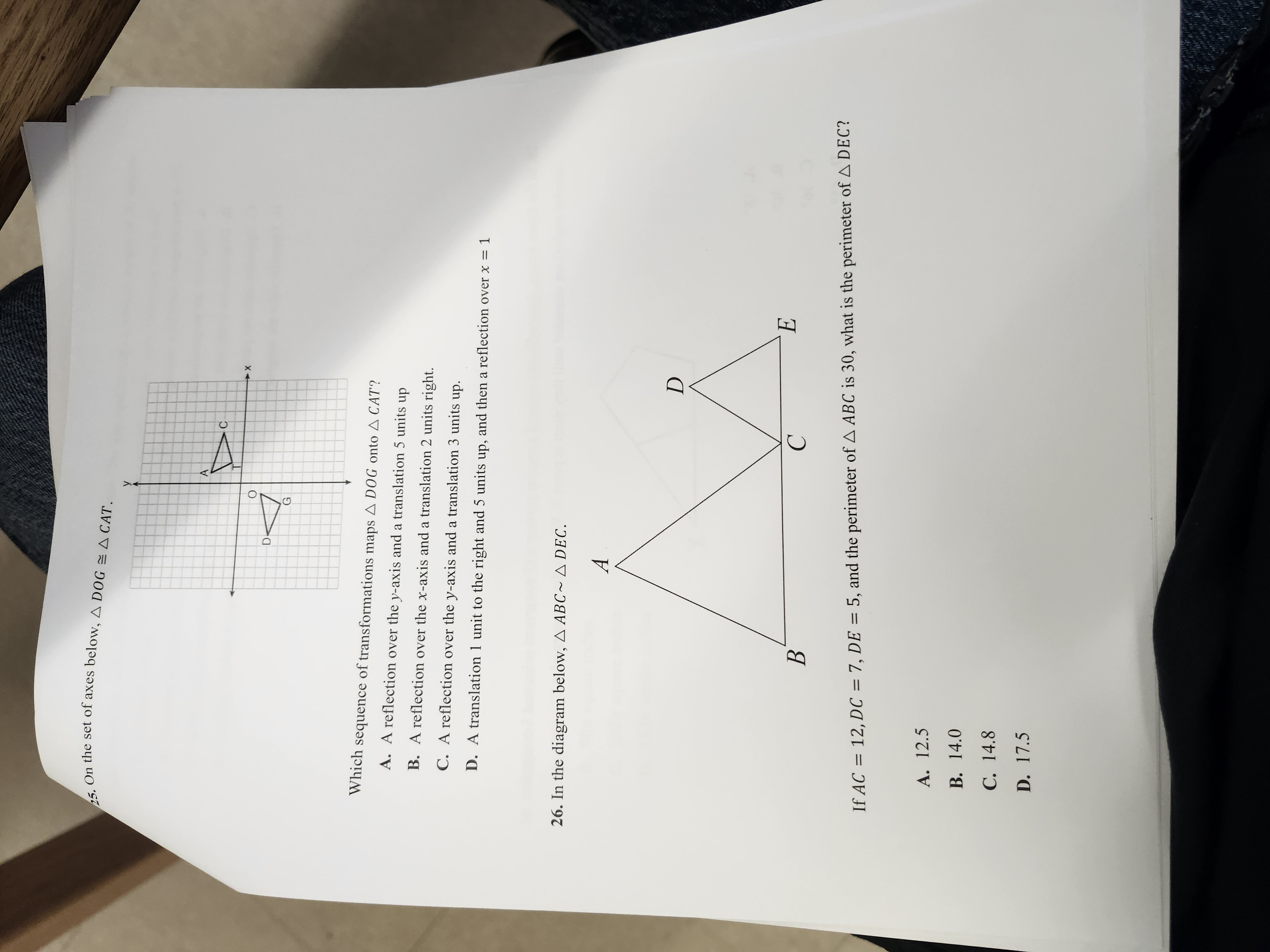 D. (- 3, 2)measures 80. 13. A circle has a radius of