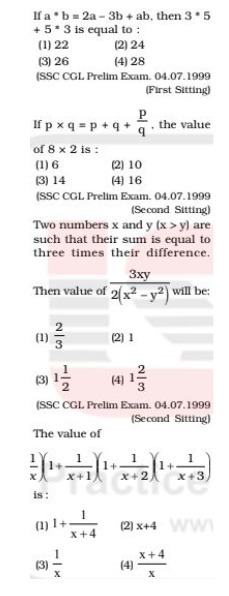  If a * b = 2a - 3b + ab, then