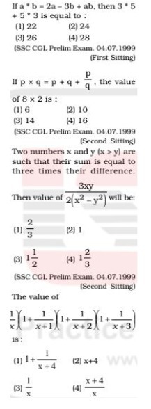  If a * b = 2a - 3b + ab, then