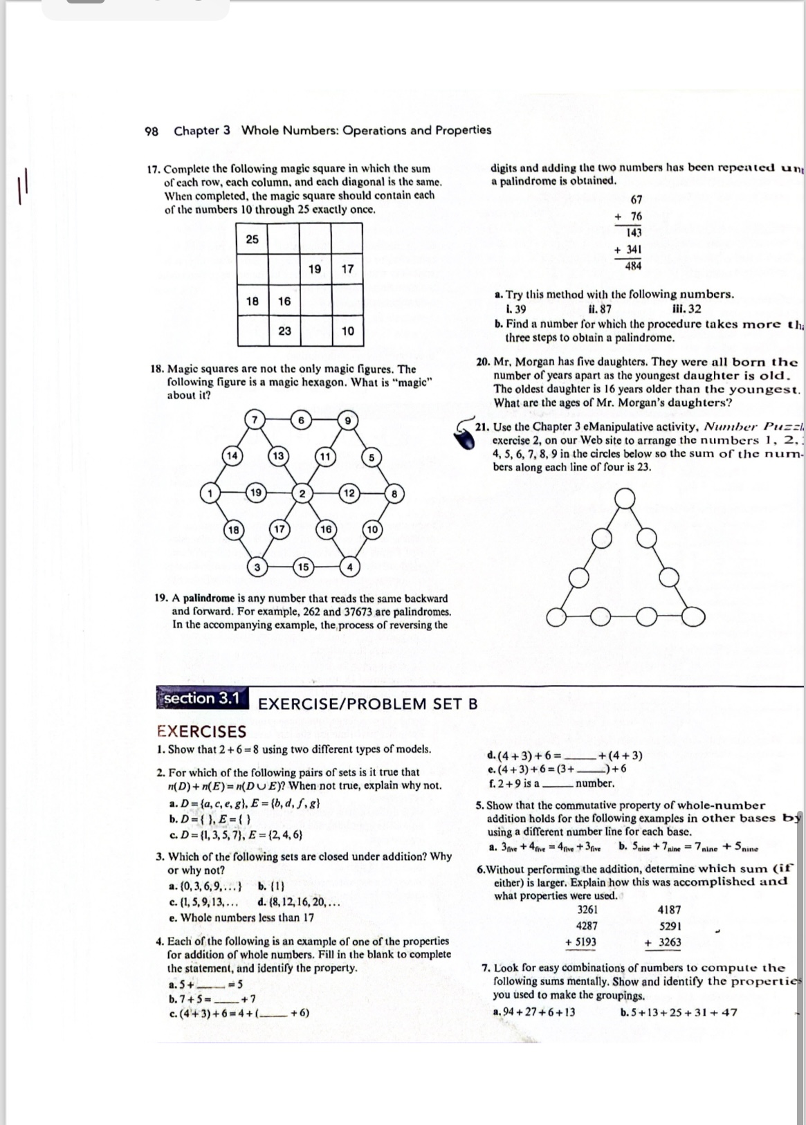 addition to compute 4+ 5. SOLUTION Let A= (a, b, c, d)