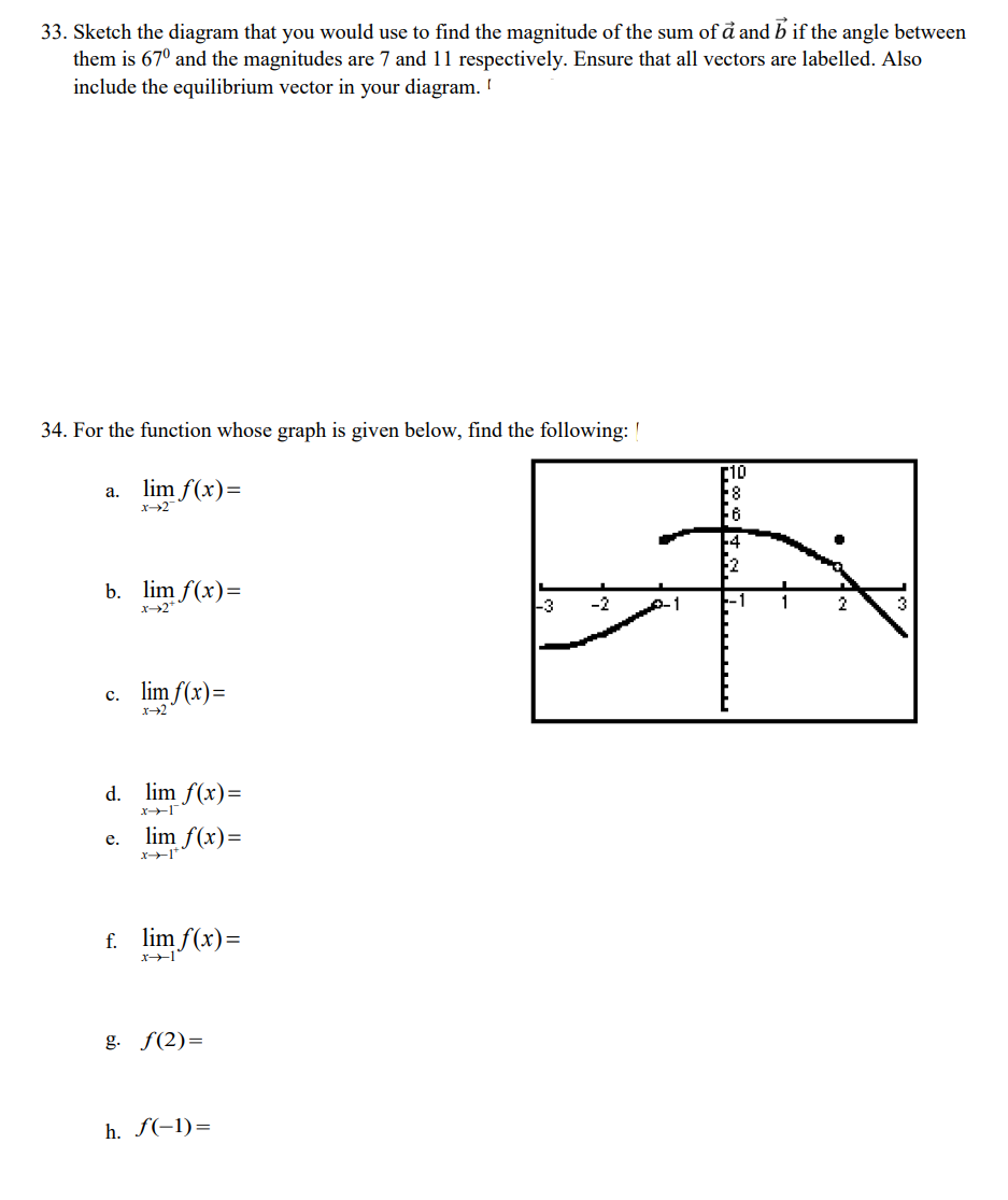 0) and b =(-1,0,8) 21. The vertices of a quadrilateral are A
