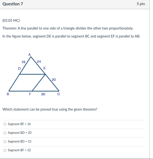 the following is true about a AY'? Y X Z O Ary'