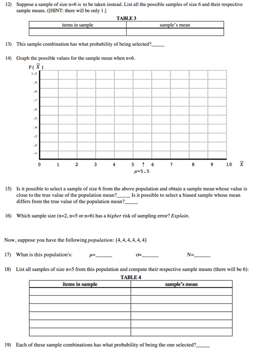 Suppose you select a sample of size n=2 from this population. You