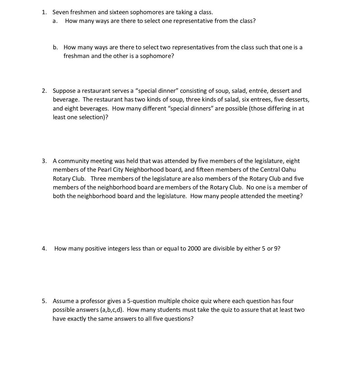 attached is my past assignment for a computer science class focusing on