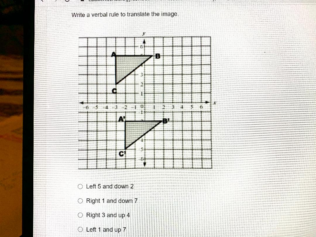 Please help answer the following questions Write a verbal rule to translate