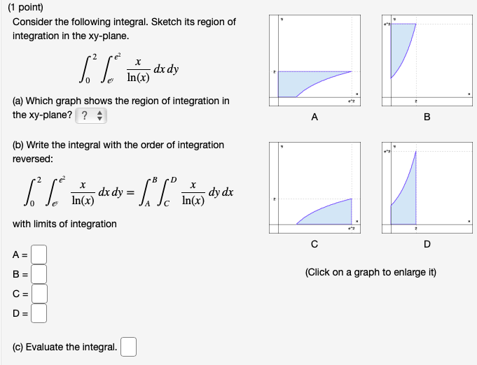 2; = 6. Manuctlons: Please enter the Integrand In the rst answer