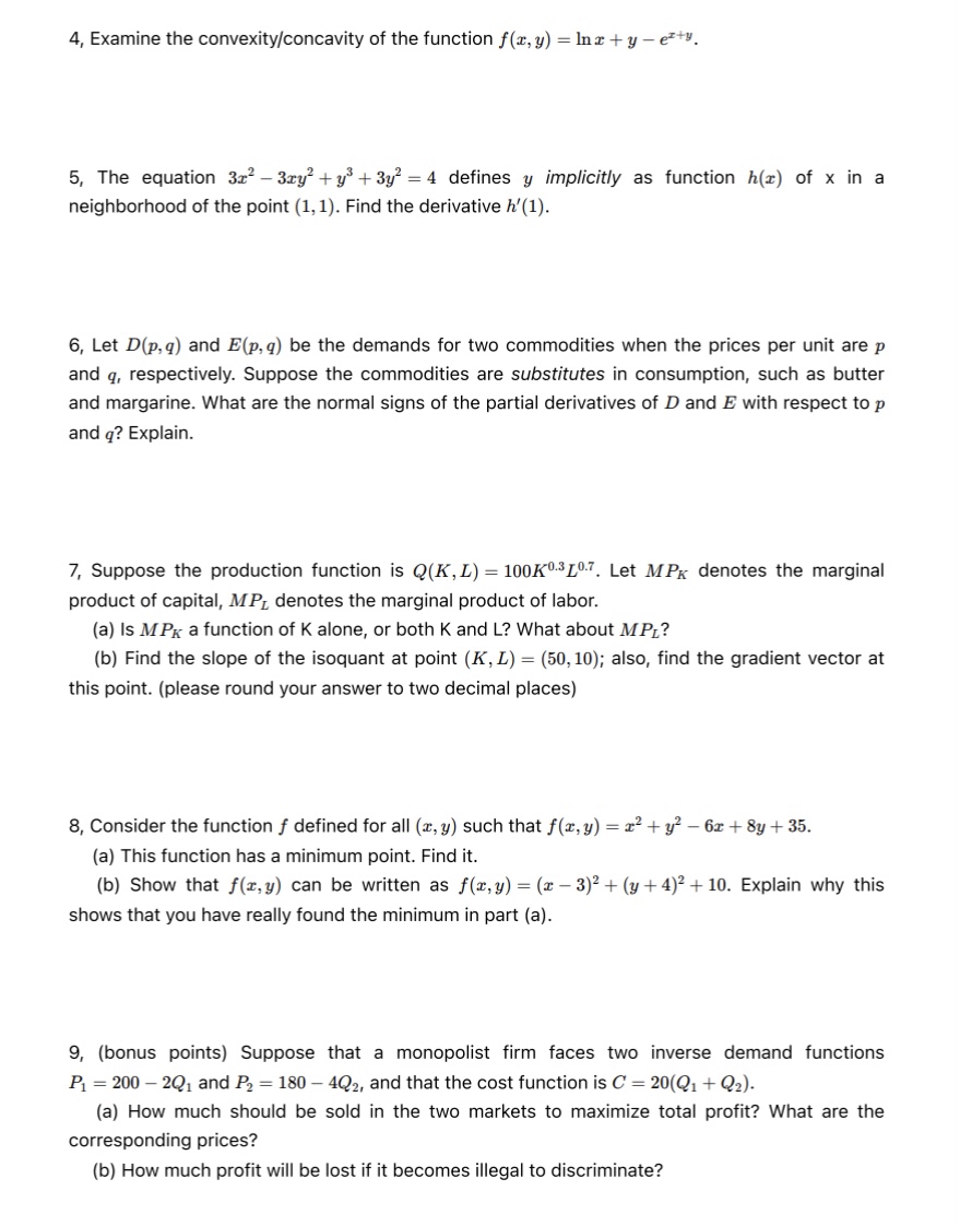 level curve that passes the point (2,0). (b) What is the slope