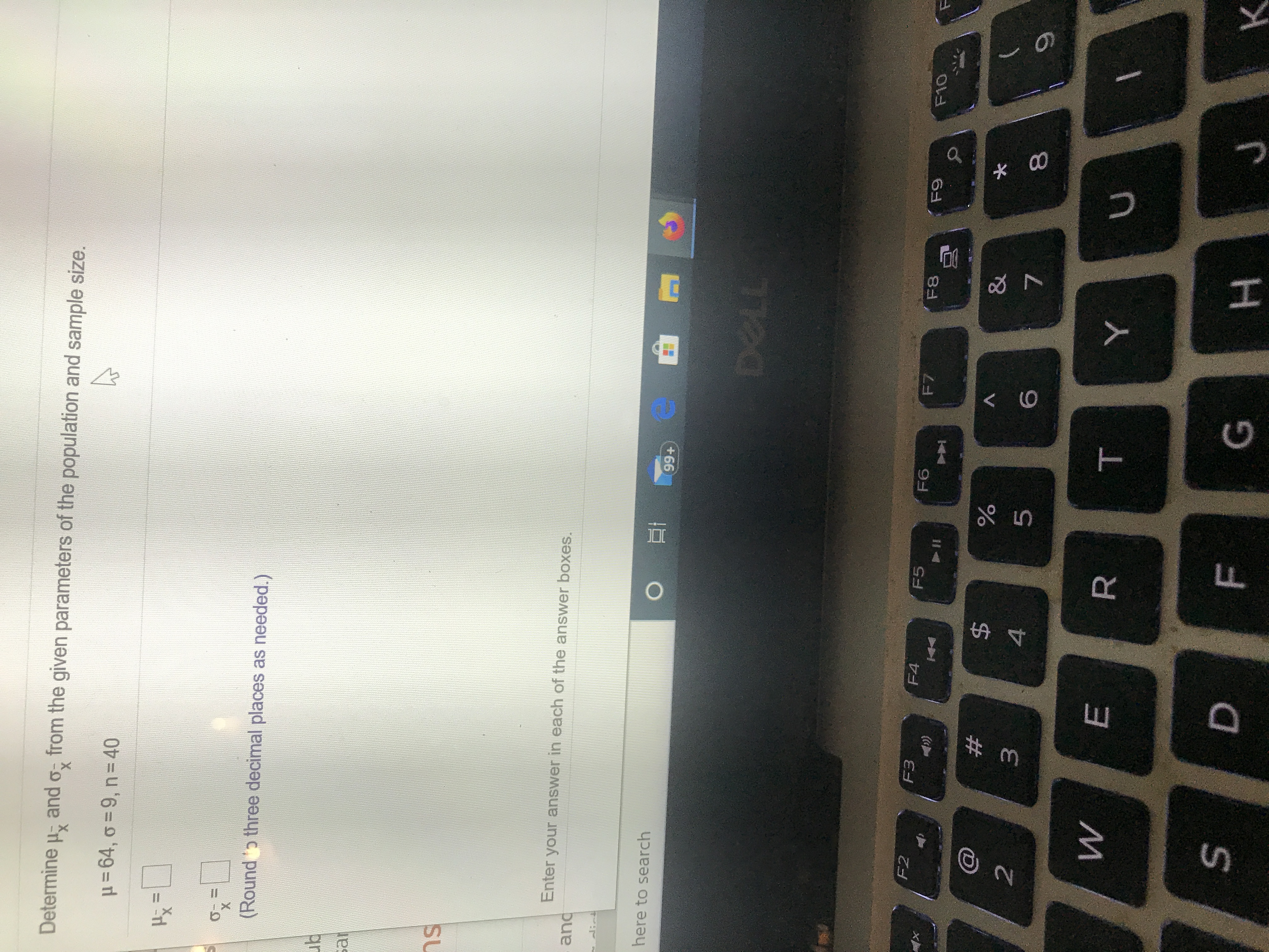 please help Determine us and or from the given parameters of the