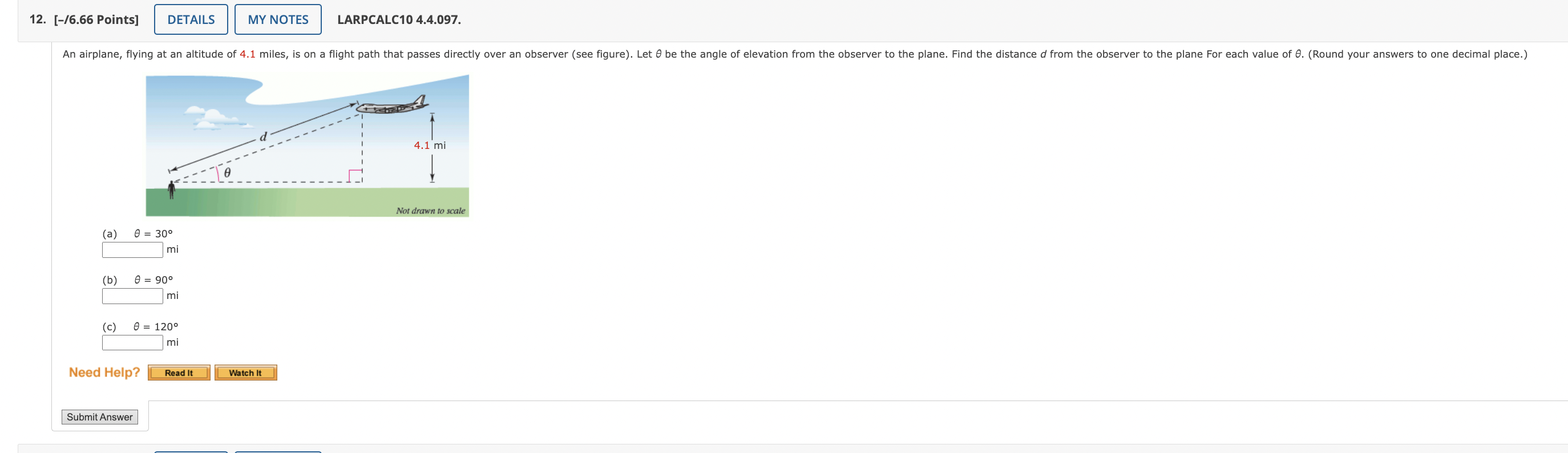 NOTES Determine the quadrant in which lies. sin(6) > 0, cos(6) >