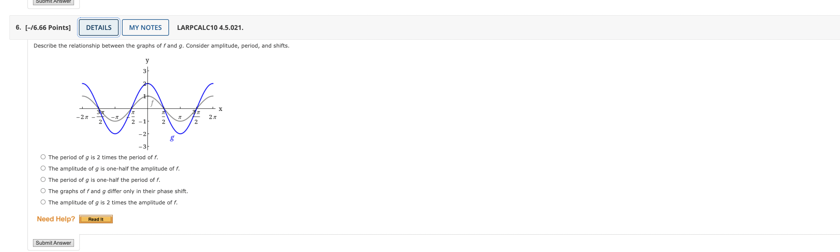 the quadrant angle. (If an answer is undefined, enter UNDEFINED.) cot -