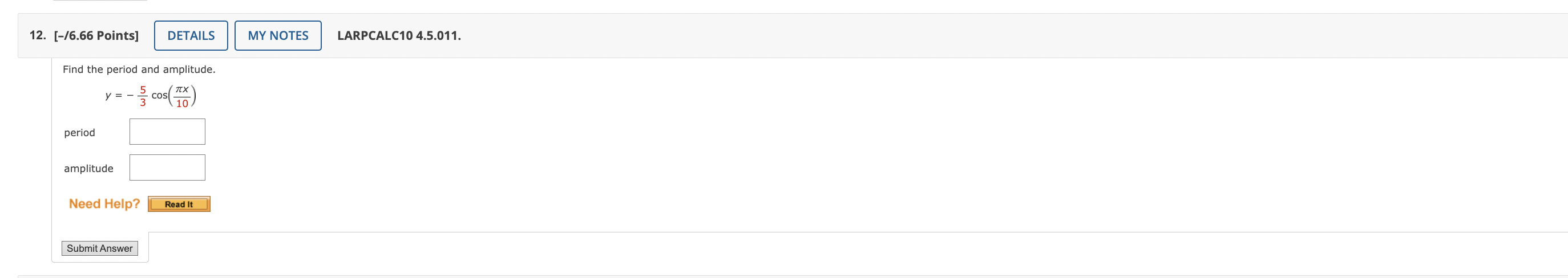 enter UNDEFINED.) 51 sin 6= cos 6= tan 6= Need Help? Submit