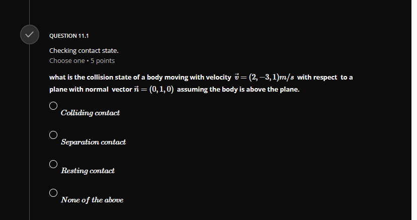5 points 1. Solve c'+ 41 -5 =0 using the quadratic formula