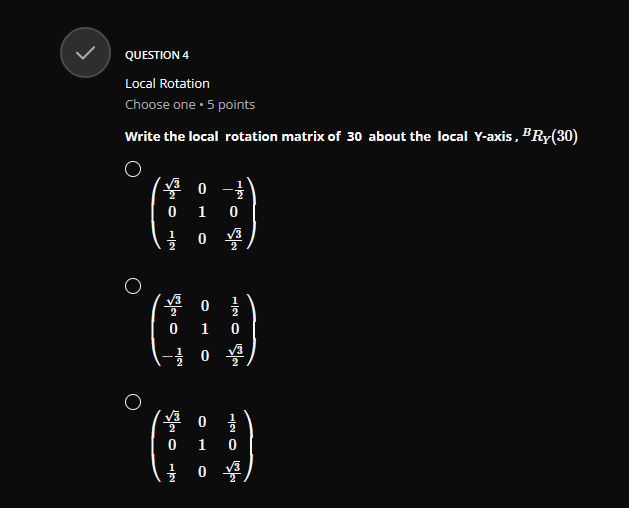 (-1, 2, 2), T = 4 = (1, -2, -2), T =