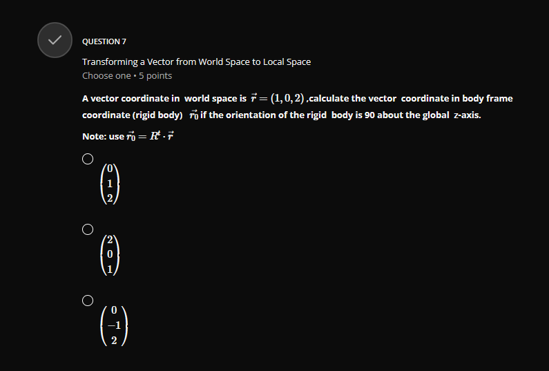 sphere with center c = (2,1, -5) and radius R = 3