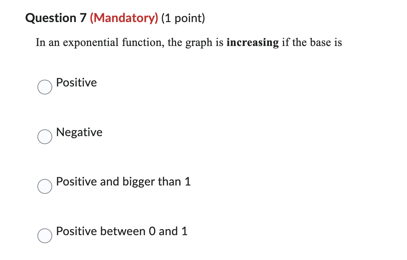 (Mandatory) (1 point) Solve for x: log(1,000,000) = x S Question 6