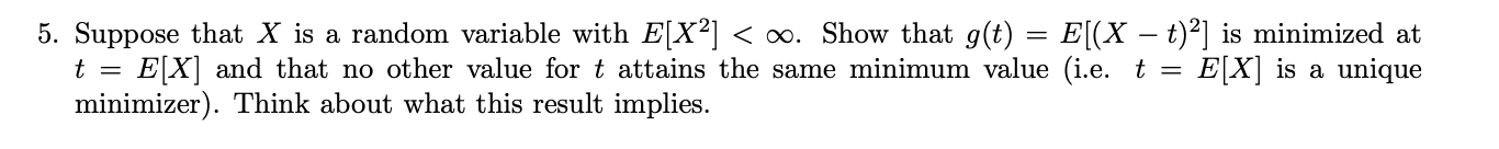 that X is a random variable with E[X?]