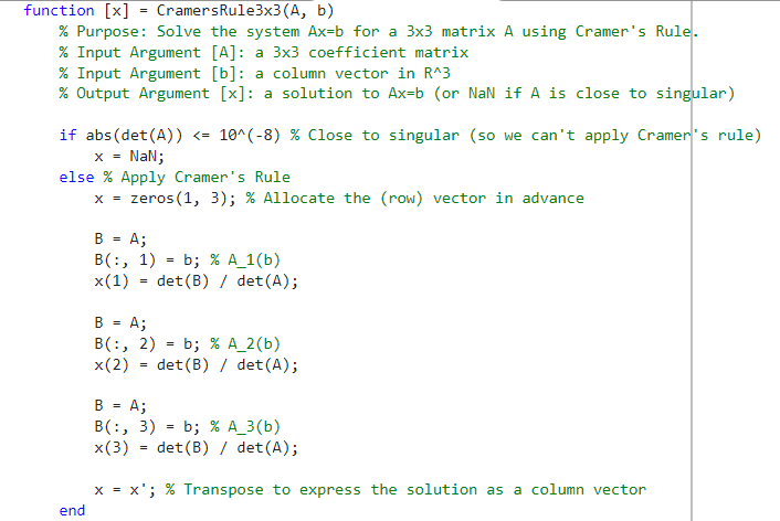 system, and we will observe three different methods in this exercise when