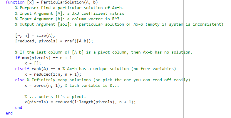 A is 3 x 3. . Method 1 -- Use RREF (use