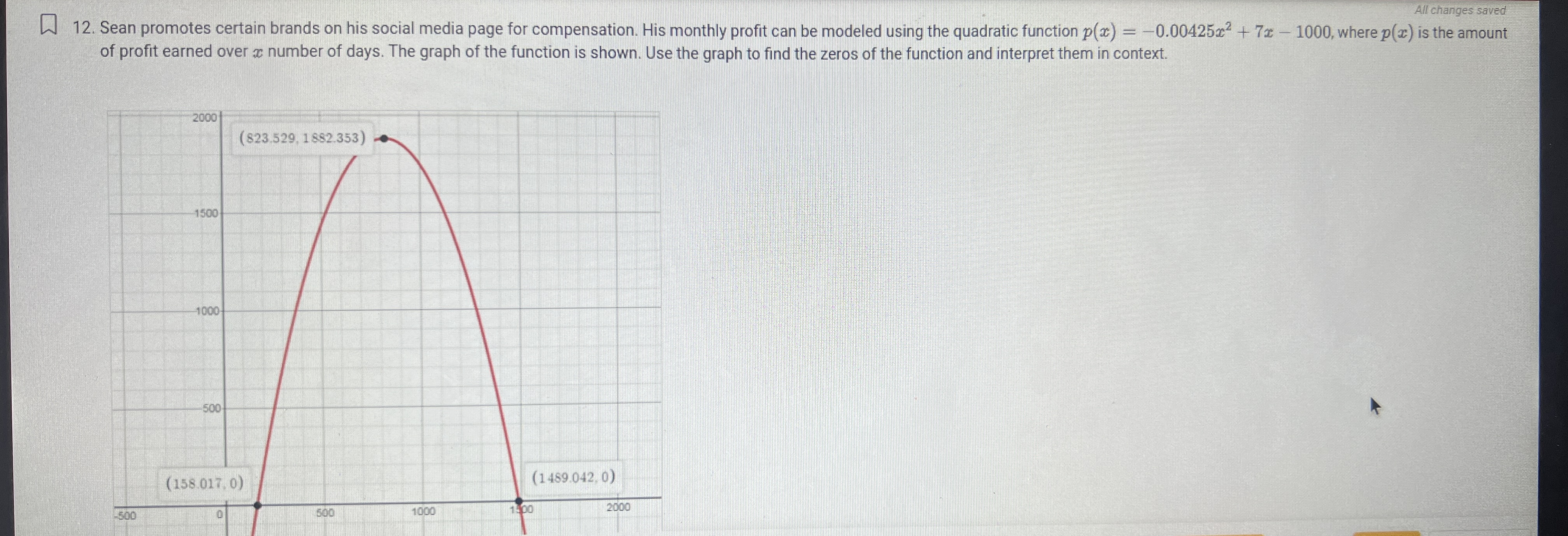 All changes saved W 12. Sean promotes certain brands on his