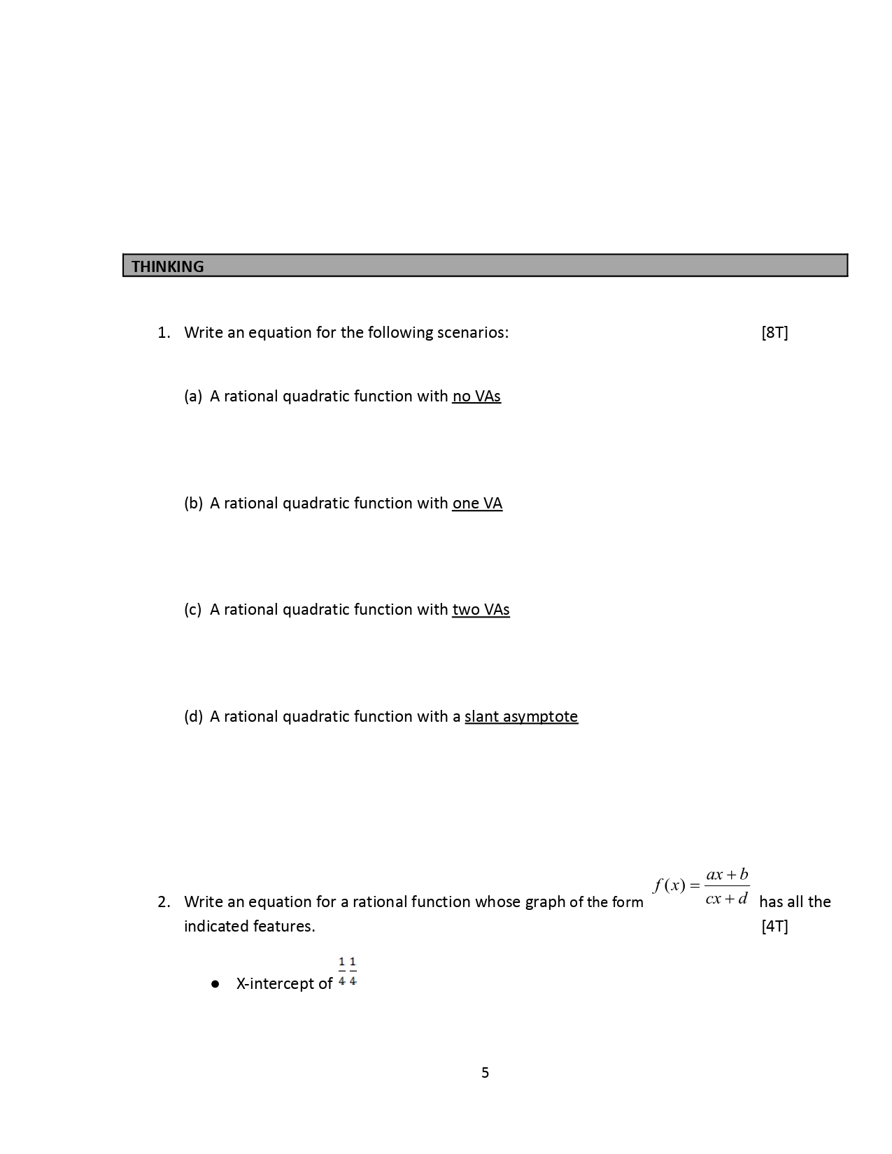 holes in the graph of f(x) = 7x+ 49 . Graph the