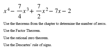7 7 3 + -x2-7x - 2 4 2 Use the