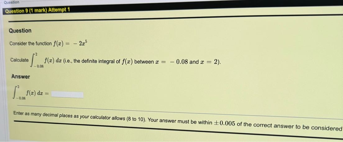 find y(x)), supposing that y(1.99) = 1.65. Evaluate that solution at the