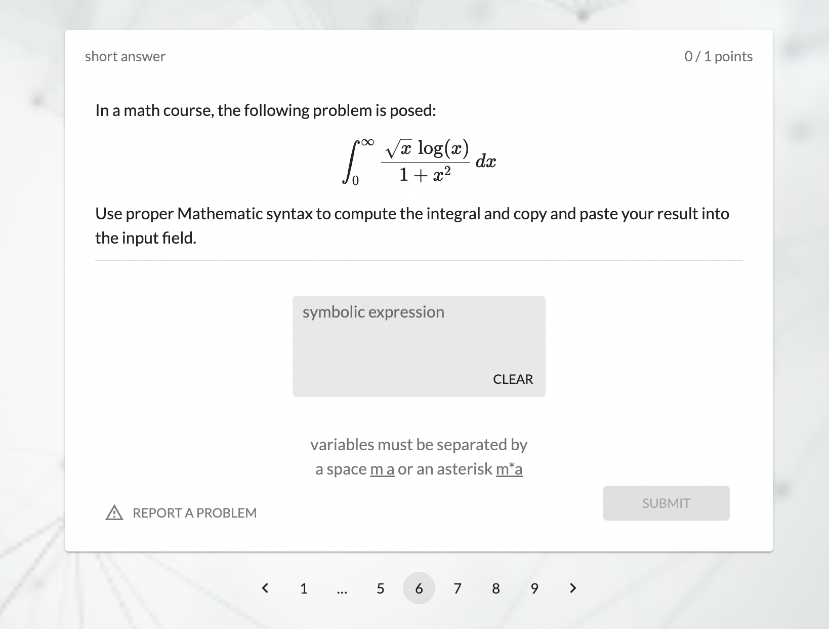 see the problem to calculate the % (Sin(sin(a:))). Use proper Mathematica syntax