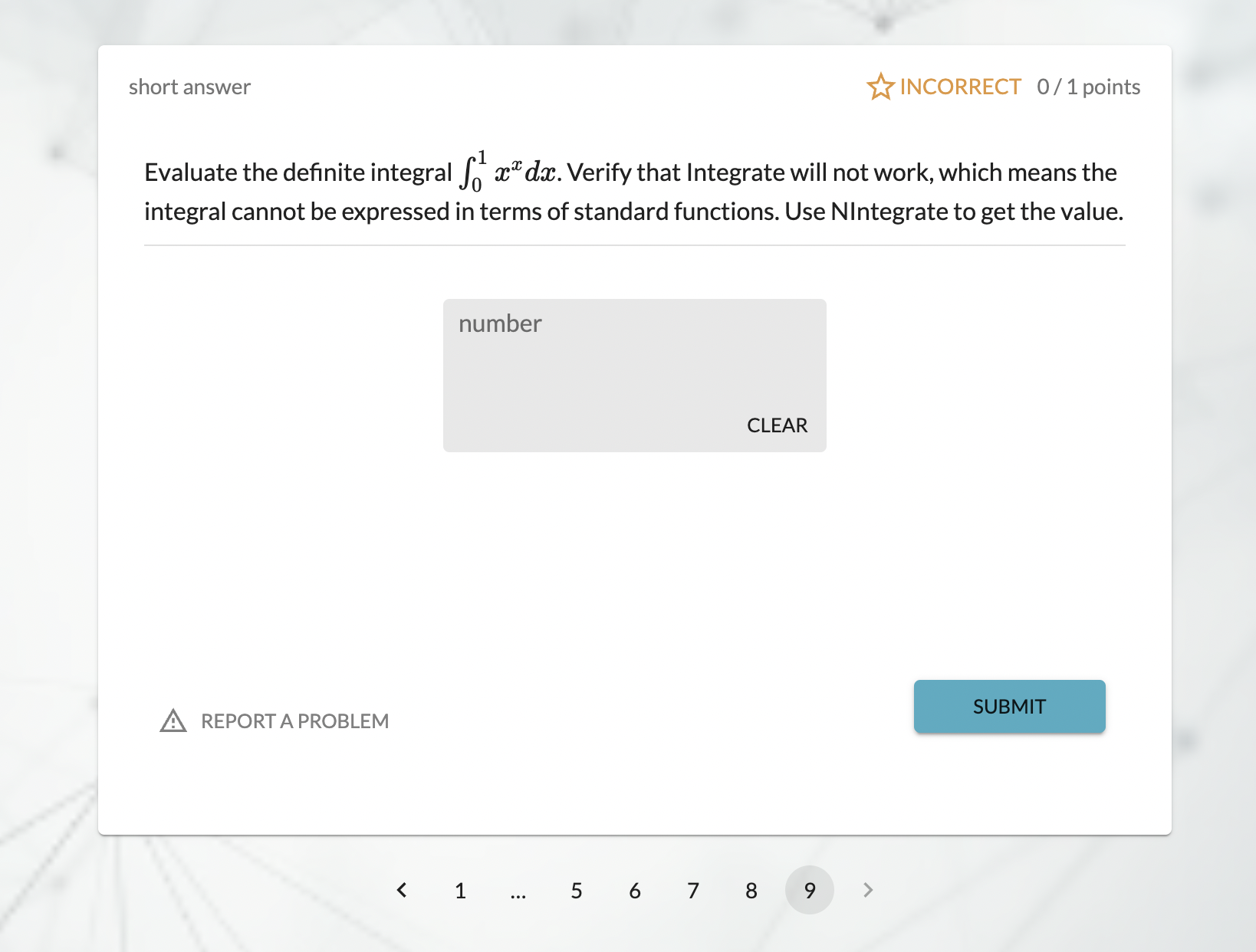 form. symbolic expression CLEAR variables must be separated by a space m