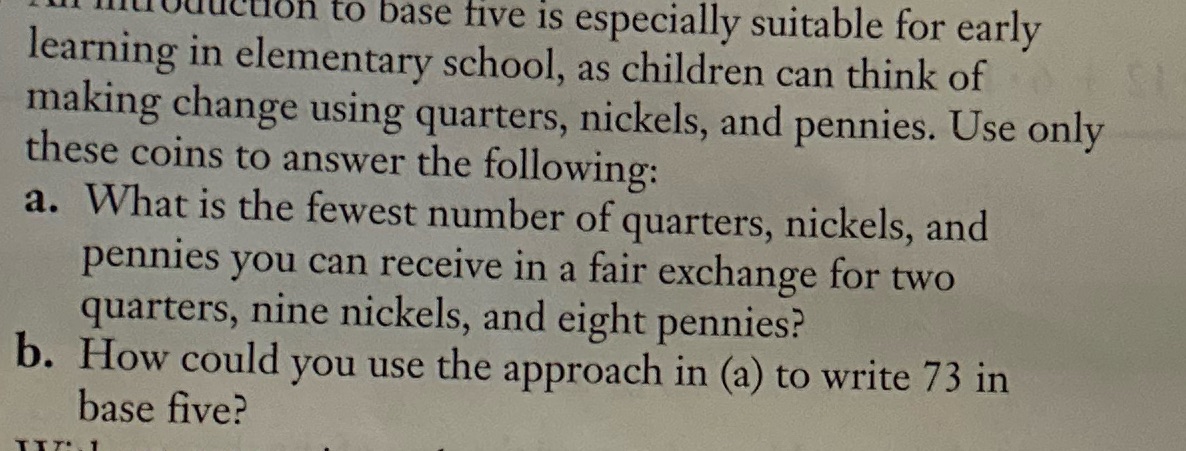  to base five is especially suitable for early learning in elementary