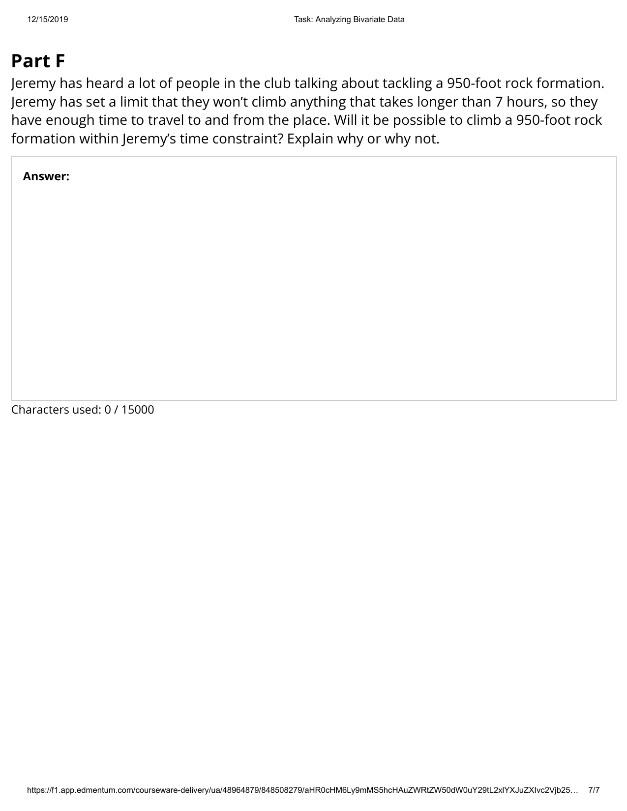 and how long the trip should last. He calls multiple parks in