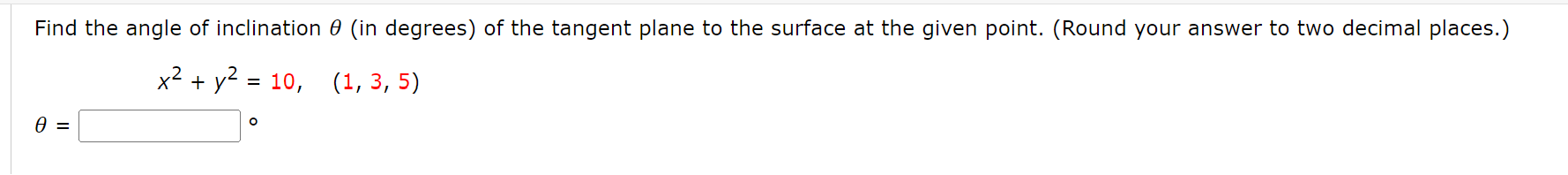 the given value of t? (Round your answer to two decimal places.)