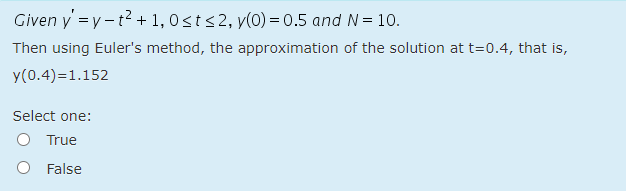 = 2, and f(0.25) = f(0.75) = a. Using trapezoidal rule with