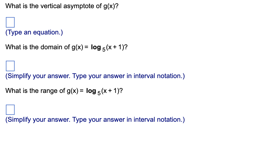 this graph to graph the given function. What is the vertical asymptote?