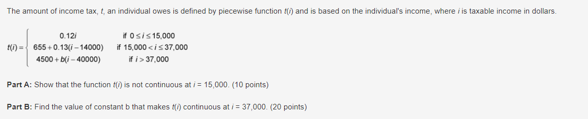 x =31+ 240 Part A: Graph the function f using graphing technology.