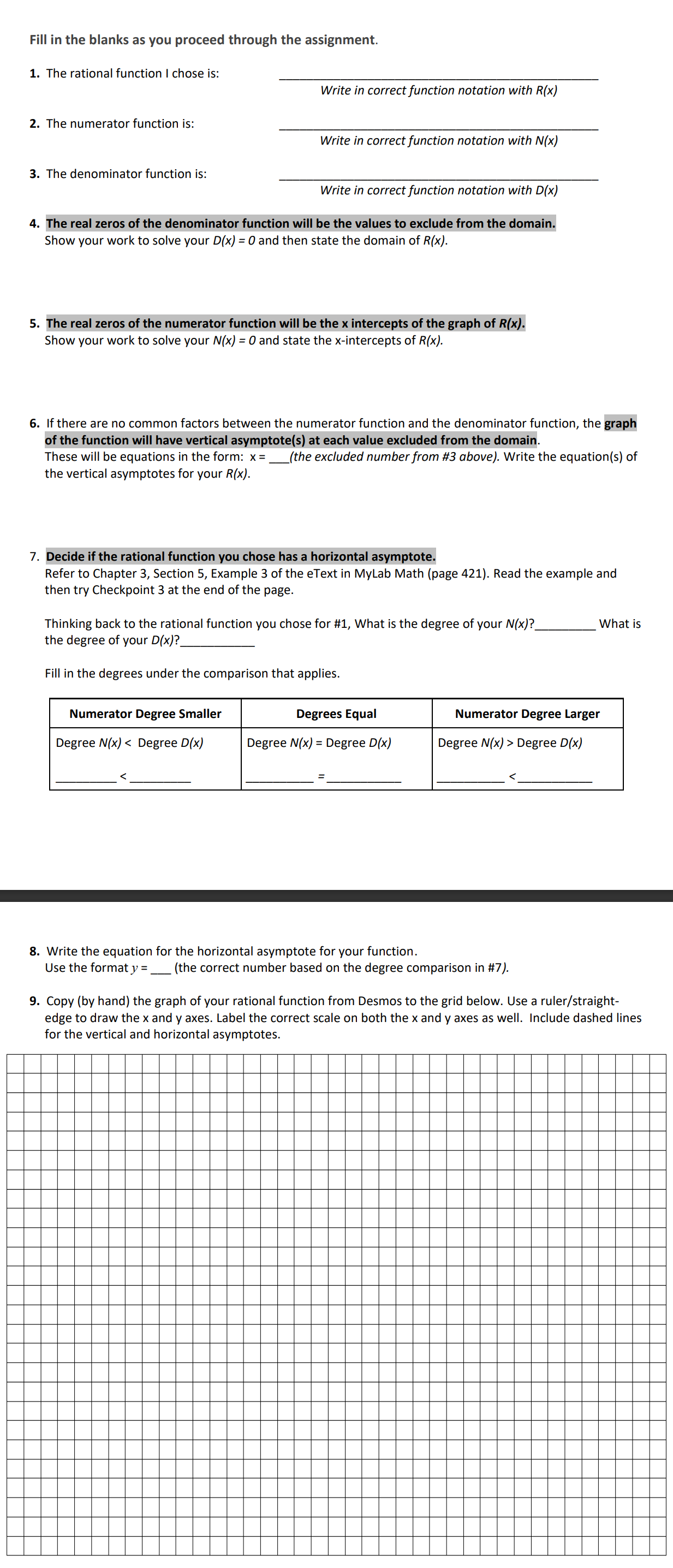 -Fill in the blanks as you proceed through the assignment. 1. The