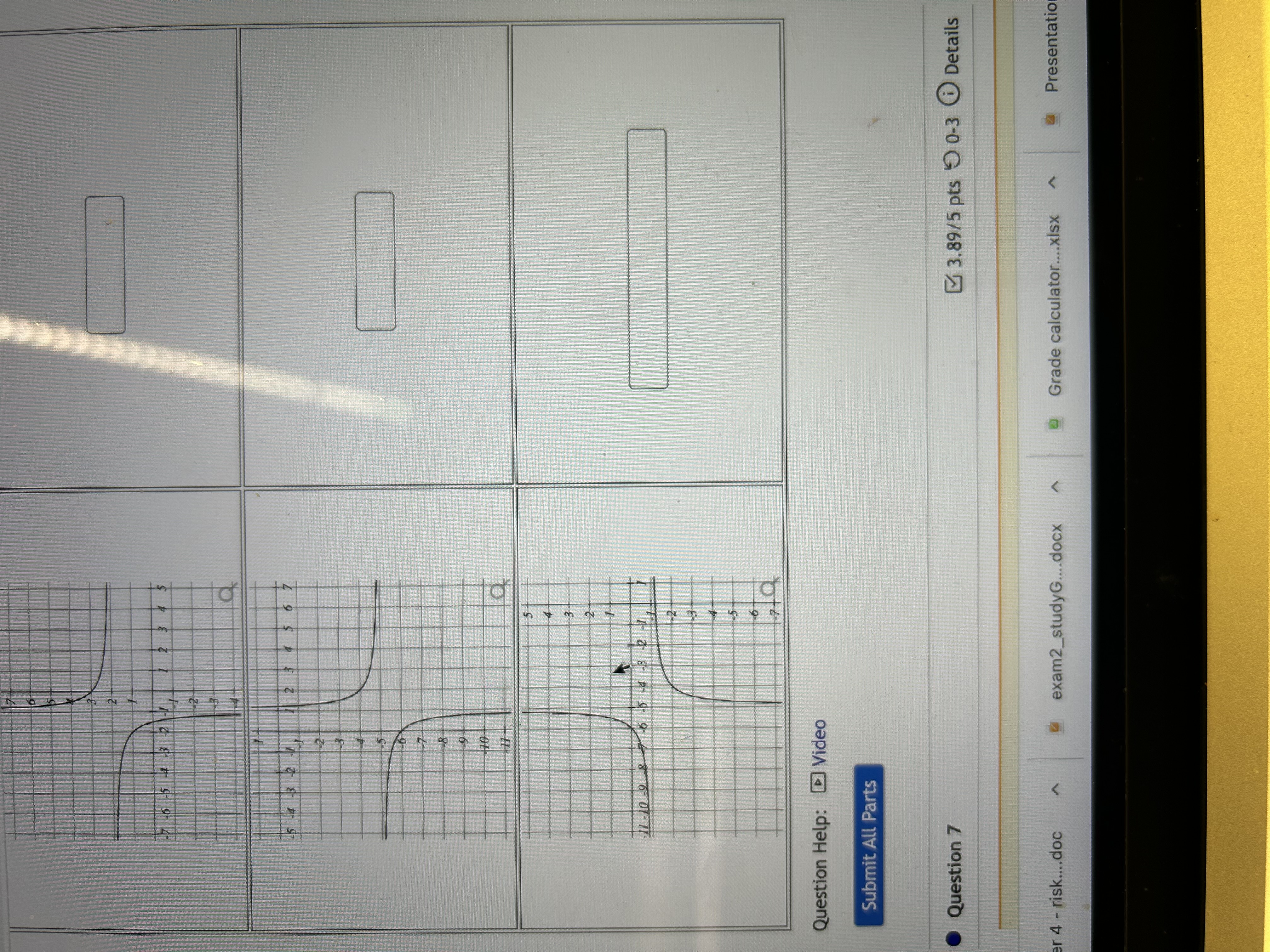 pts 1 3 1 Details Graphs of Rational Functions Using the reciprocal