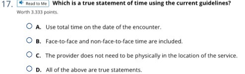  17. | % meadrome | Which is a true statement of