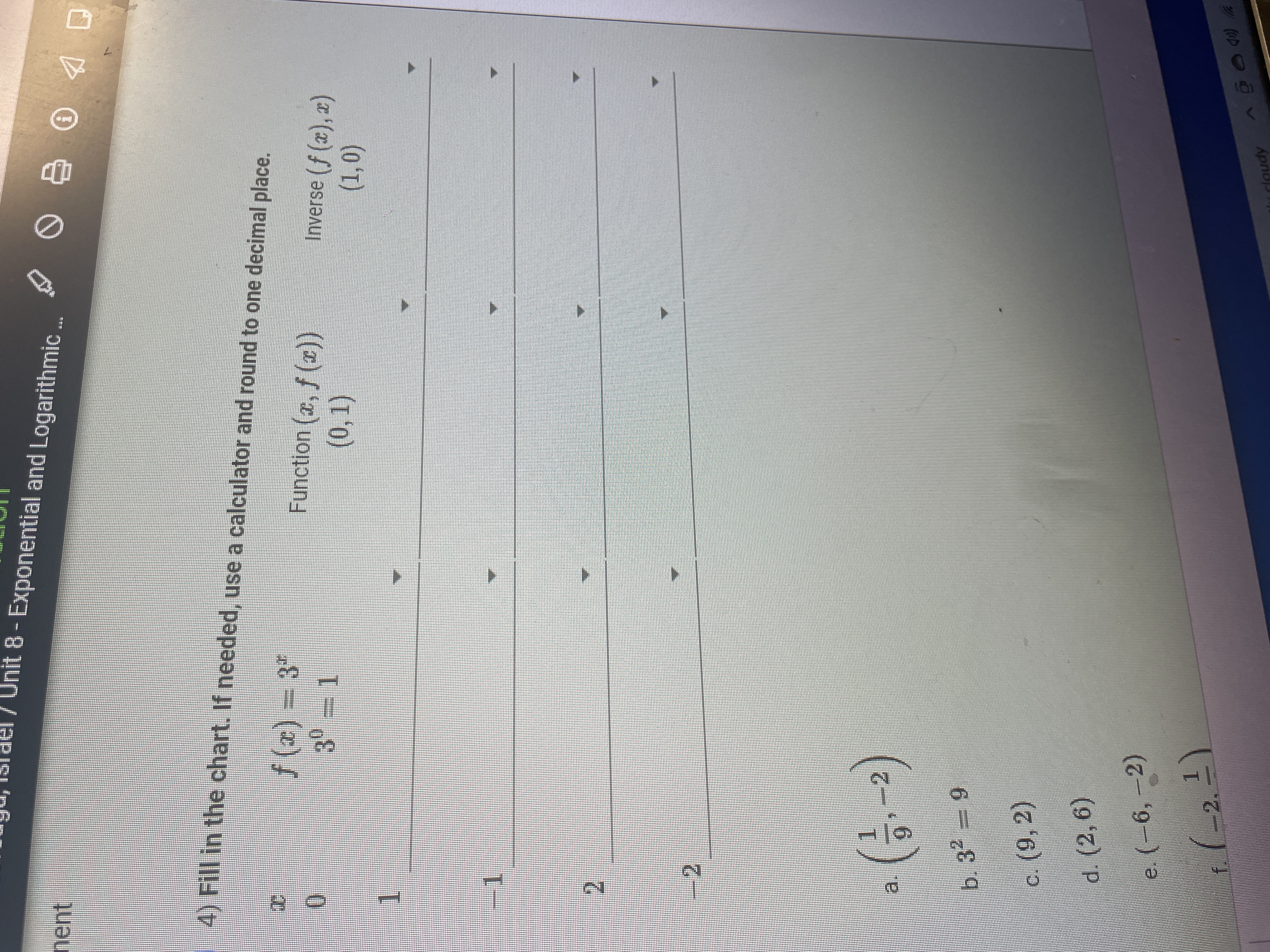 loldel / Unit S - Exponential and Logarithmic ... ment O
