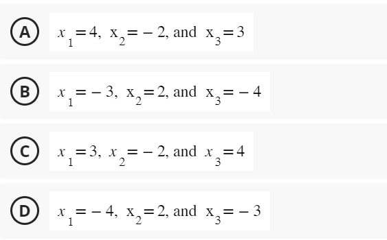 andx3for this system of linear equations. \f\f