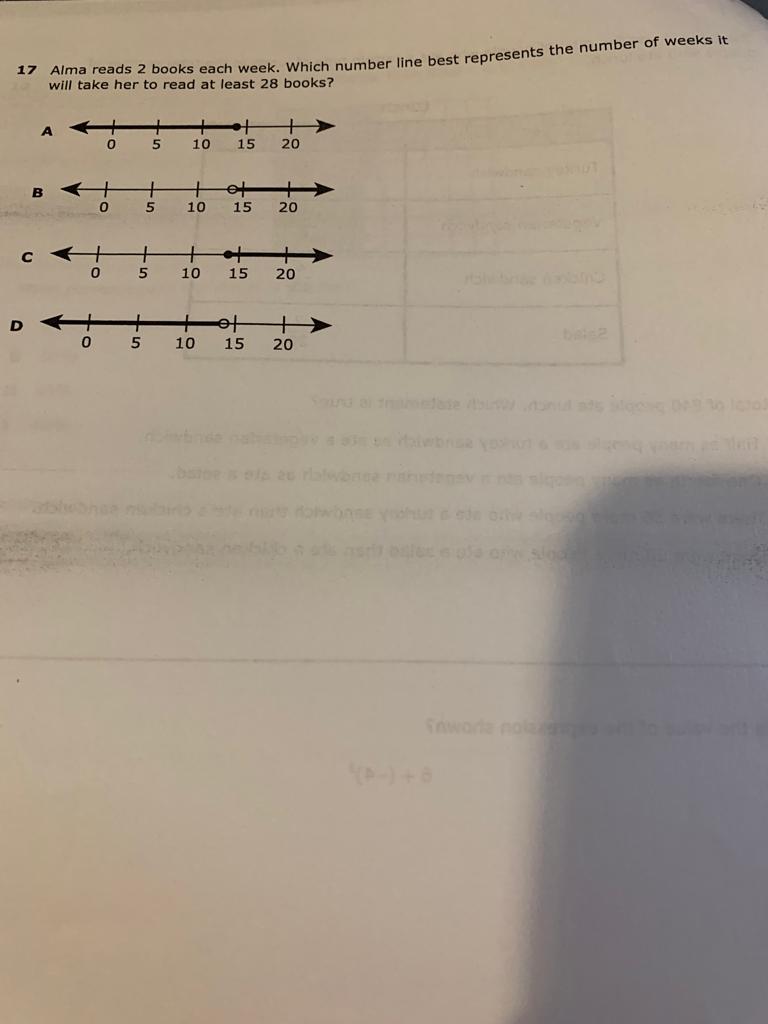 best answer to the question from the four answer choices provided. For