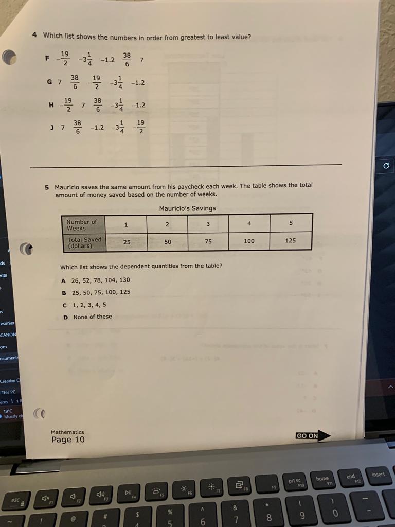 the rectangular prism are given in feet. 8 - feet 06.21 3