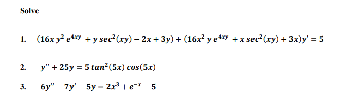 please solve question 3 only on page with all step by step