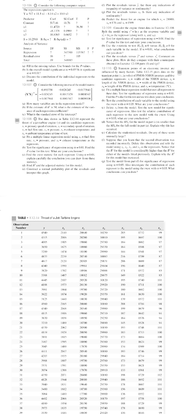 .... Kindly help me understand this problems only 12-106. + Consider the